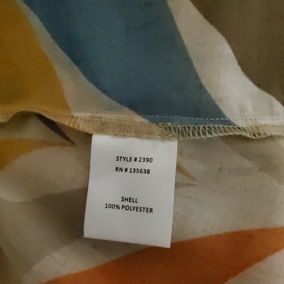 Hutch Multicolor Chevron Boho Blouse - Picture 9 of 9